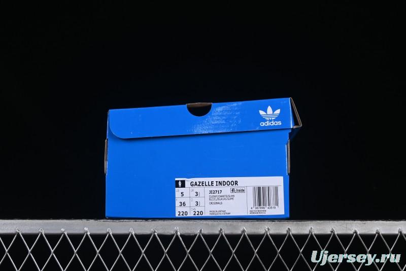 Adidas Originals Gazelle Indoor JI2717 Retro Casual Slip-Resistant Wear-Resistant Low-Top Sneakers