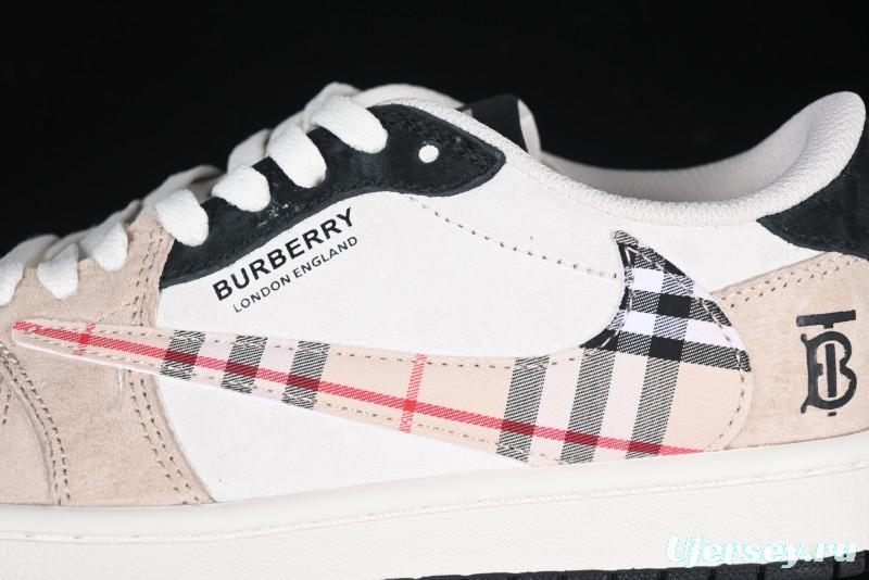 Nike Travis Scott x Fragment Design x Air Jordan 1 Low OG SP AJ1 Low Top Casual Sneakers - DM7866-049