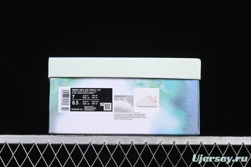 Nike Air Force 1 '07 Low "Late Spring Rain" Casual Sneakers - DX2678-111