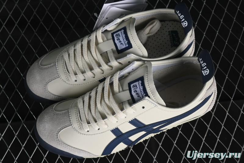 Onitsuka Tiger Mexico 66 Low-Top Leather Sneakers for Casual Running - DL408-1659