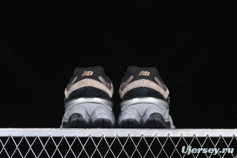 New Balance NB9060 Series Retro Casual Running Shoes with ABZORB Cushioning - U9060FMB