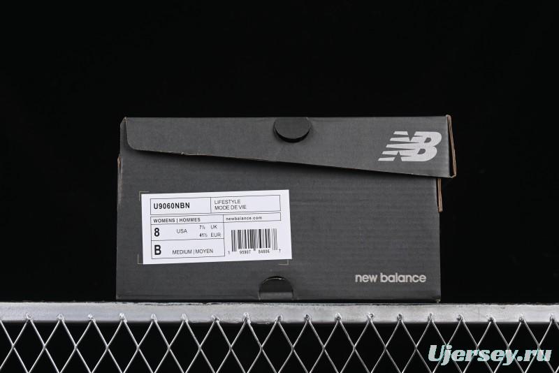 New Balance 9060 Retro Casual Running Sneakers with ABZORB Cushioning Technology - U9060NBN