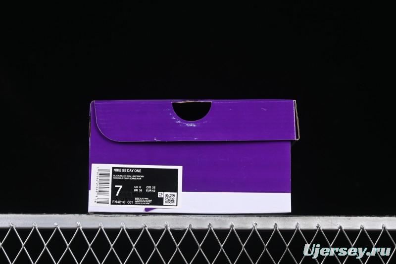 Nike SB Day One Low Top Casual Skate Shoes with Air Zoom Cushion - FN4210-001