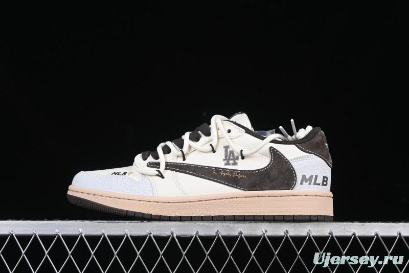 Nike Travis Scott x Fragment Design x Air Jordan 1 Low OG SP AJ1 - XS3186-204