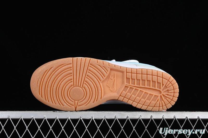 Nike Dunk Low Bubble Sea Salt SB Low-Top Casual Skate Shoes - FD9922-151