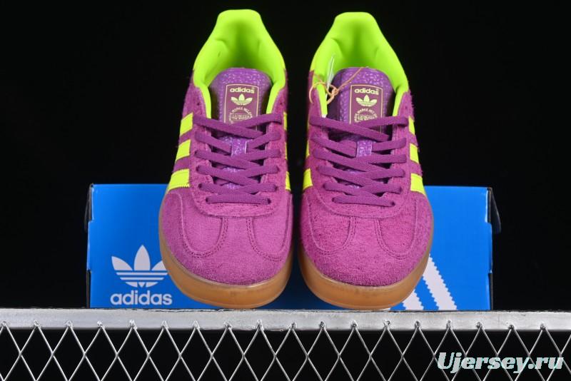 Adidas Originals Gazelle Indoor HQ8715 Retro Casual Anti-Slip Wear-Resistant Low-Top Sneakers