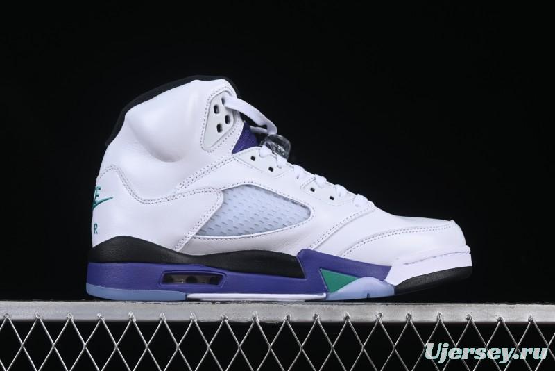 Nike Air Jordan 5 OG "Grape" Retro Basketball Shoes - HQ7978-100