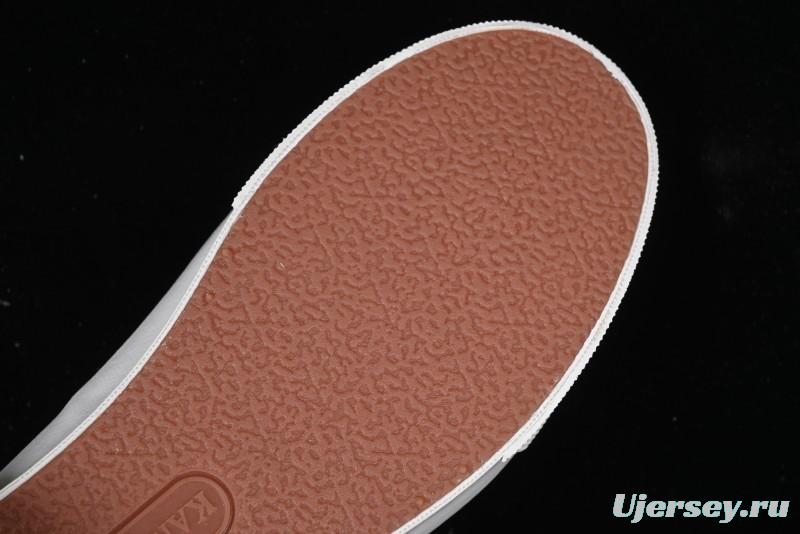 Kamiya Vulcanize Sneaker 23AW High-End Line Mihara Yasuhiro Dissolve Black White Suede Casual Low-Top Canvas Shoes - M.C3