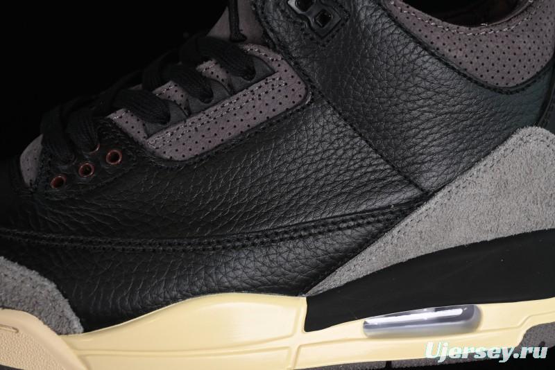 Nike A Ma Maniere x Air Jordan 3 Retro Black Sneakers - FZ4811-001
