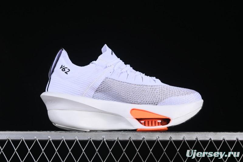 Nike Zoom Vaporfly Next 3% Prototype Super Marathon Running Shoes with Dual Air Zoom and ZoomX Foam - FD8356-100