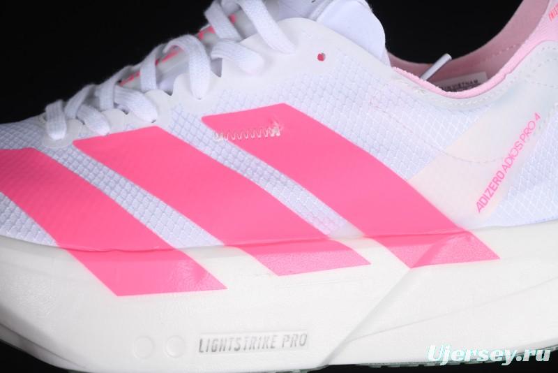 Adidas Adizero Adios 4 M Running Shoes Lightweight Breathable Low-Top - JS1833