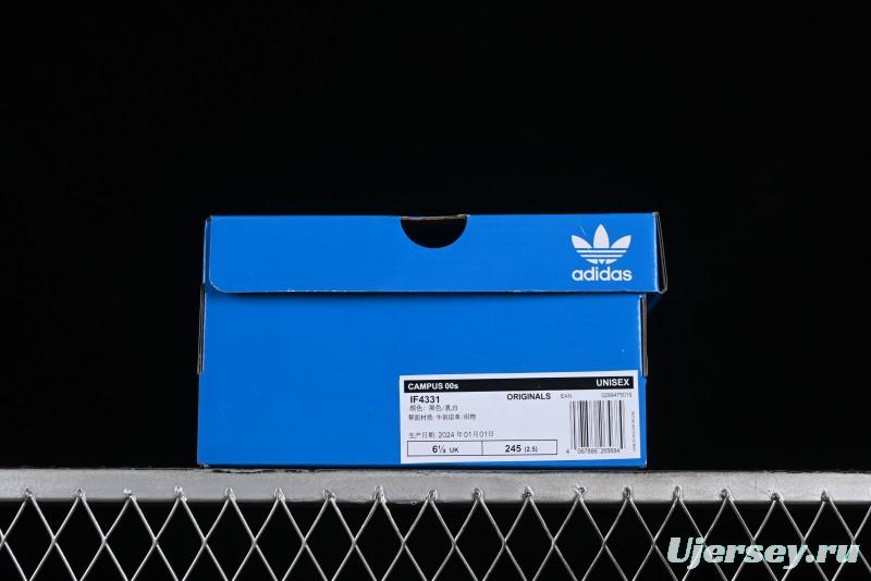 Adidas Originals Campus 00s IF4331 College Series Chunky Retro Casual Sneakers - IF4331