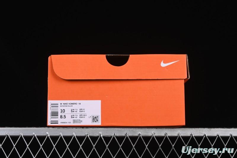 Nike Air Zoom Vomero 18 Moon Landing 18 2025 New Cushioned Casual Running Shoes with Built-in Zoom Air Unit - HM6804-100