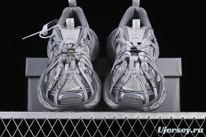 Balenciaga Phantom Sneaker 3XL Trendy Running Shoes with Transparent Heel Strap - W3XCH1101