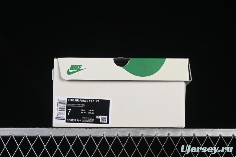 Nike Air Force 1 '07 Low Ted x Portland Collaboration Reflective Green Sneakers - DD8959-707