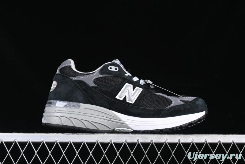 New Balance Made In USA M993 Series Classic Retro Casual Running Shoes - MR993BK