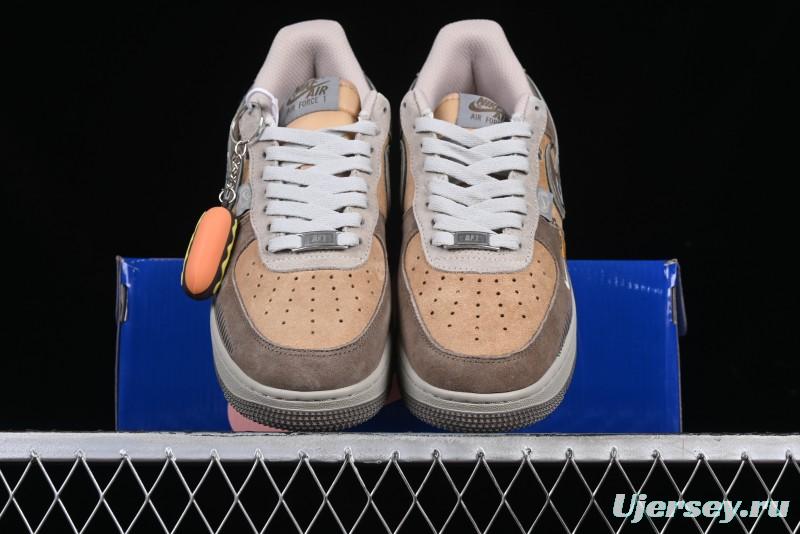 Nike Air Force 1 '07 Low Garfield Casual Sneakers - CD1212-333