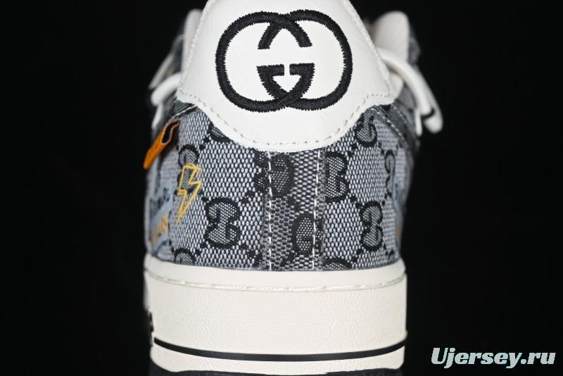 Nike Air Force 1 '07 Low Hip Hop Gucci Style Casual Sneakers - BD0077-555