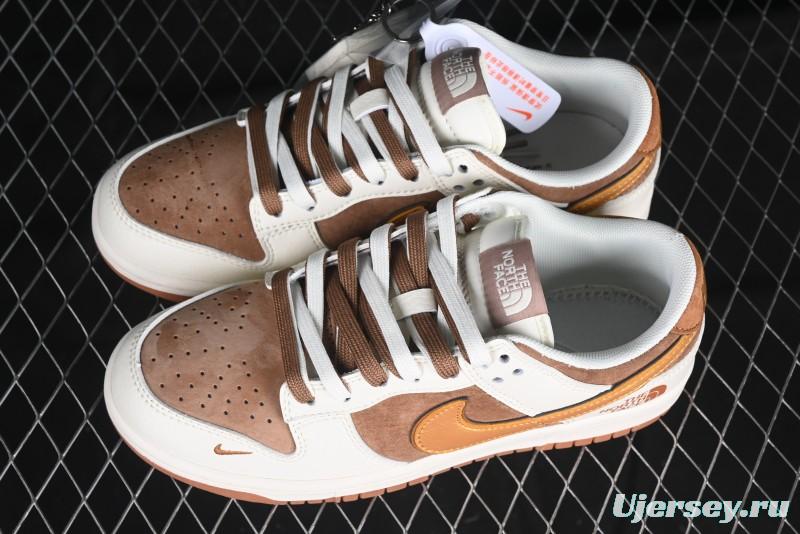 Nike SB Dunk Low The North Face Collaboration Anniversary High-End Customized Low-Top Casual Sneakers - DM6868-020