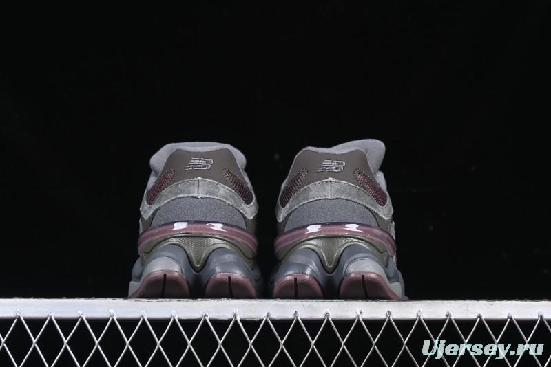 New Balance 9060 Retro Casual Running Sneakers with ABZORB Cushioning Technology - U9060BCG