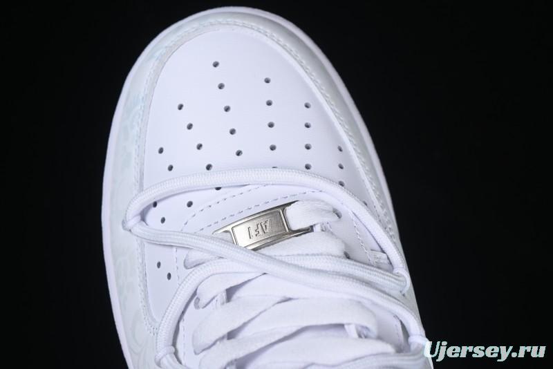 Nike Air Force 1 '07 Low Thermochromic Blue and White China Style Casual Sneakers - ZH0316-055