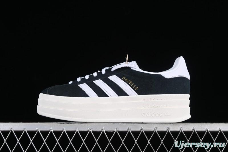 Adidas Originals Gazelle Bold HQ6912 Low-Top Sneakers with Thick Sole for Casual Wear Anti-Slip and Durable - HQ6912