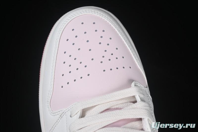 Nike Air Jordan 1 Low AJ1 Retro Casual Sneakers in Youthful Pink - IH0823-611