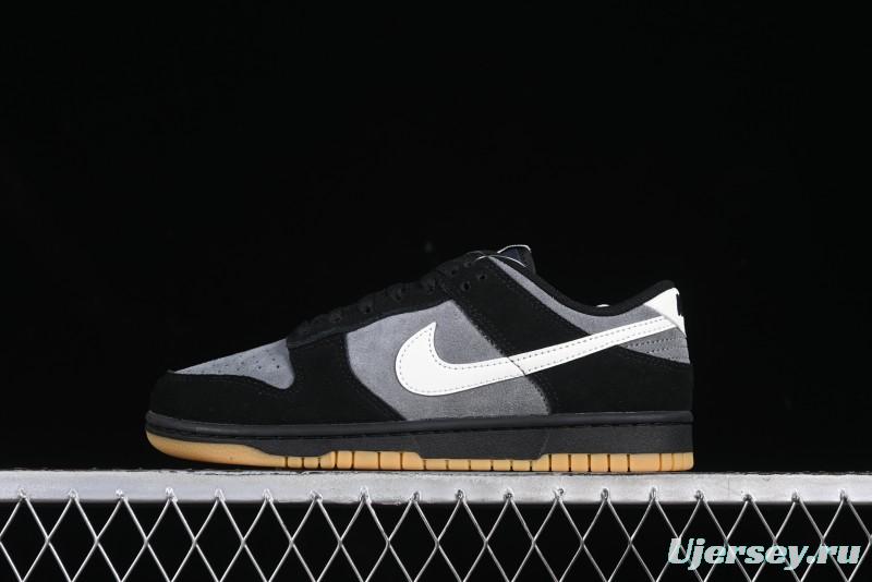 Nike Dunk Low Casual Sneakers in Black-Grey Colorway - HQ1931-001