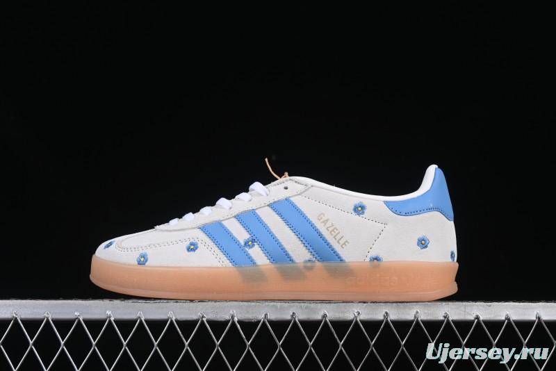 Adidas Gazelle Indoor Originals Retro Casual Slip-Resistant Wear-Resistant Low-Top Skate Shoes - IF4491