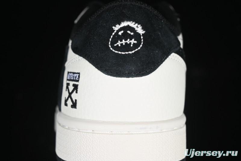 Nike Travis Scott x Fragment Design x Air Jordan 1 Low OG SP AJ1 Off-White Collaboration Casual Sneakers - DM7866-065