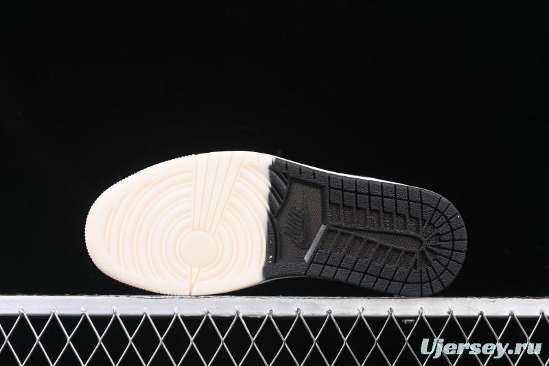 Nike Travis Scott x Fragment Design x Air Jordan 1 Low OG SP AJ1 Collaboration Sneakers - SJ2086-138