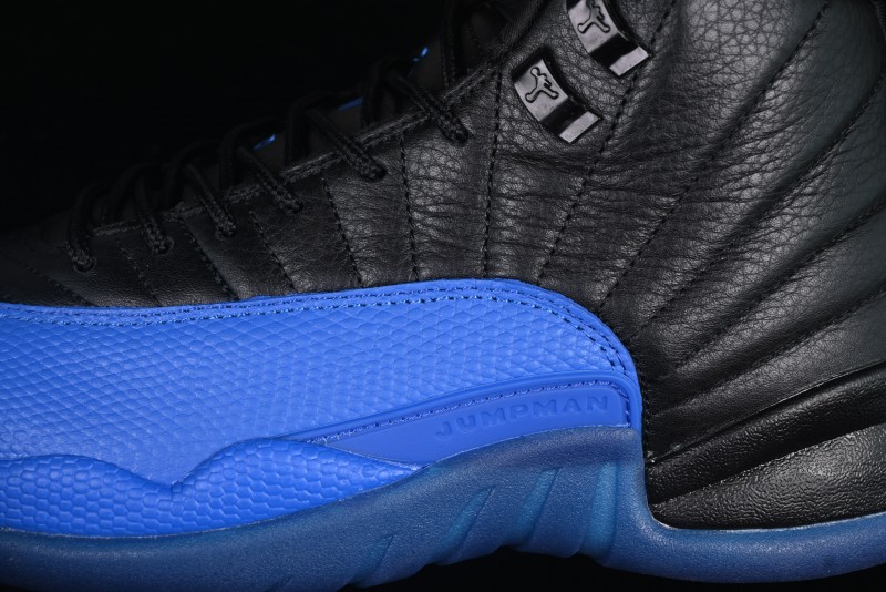 Nike Air Jordan 12 Retro Basketball Shoes with Game Royal Colorway - 130690-014