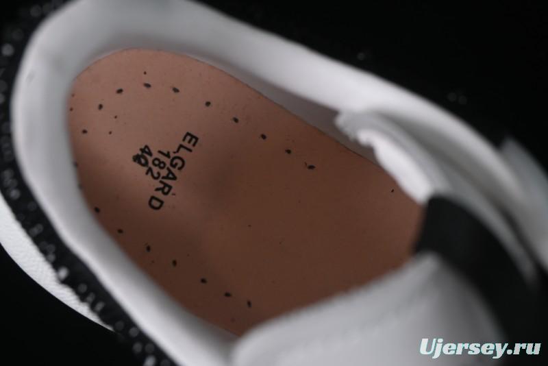 Alexander McQueen Oversized Sneakers with Black Suede Heel Detail - D.E5