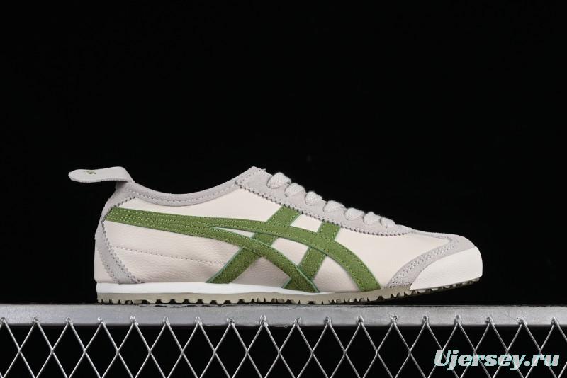 Onitsuka Tiger Mexico 66 Low-Top Leather Casual Running Shoes - 1183B391-202
