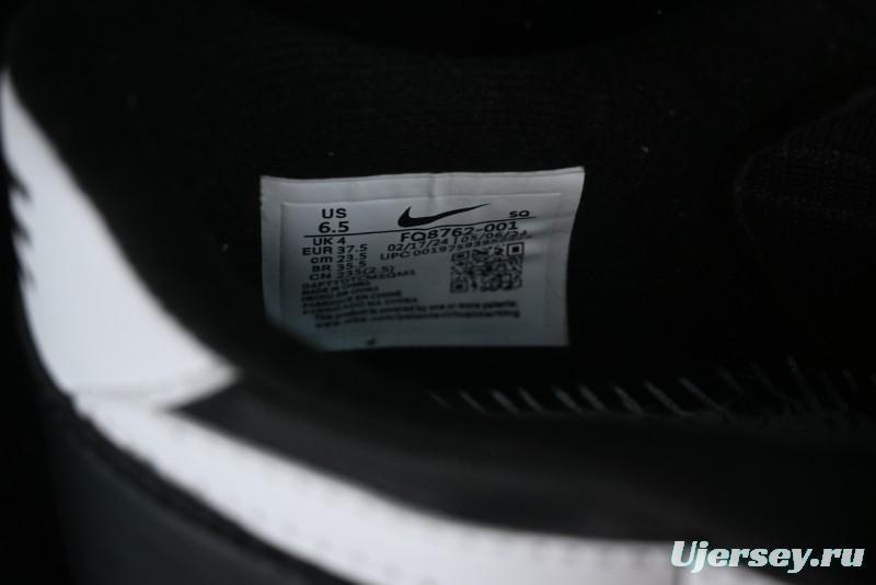 Nike Field General 82 Casual Sneakers with Classic Black and White Colorway - FQ8762-001