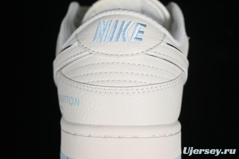 Nike SB Dunk Low LV Collaboration Anniversary Edition Premium Custom Low-Top Casual Sneakers - BB8766-209