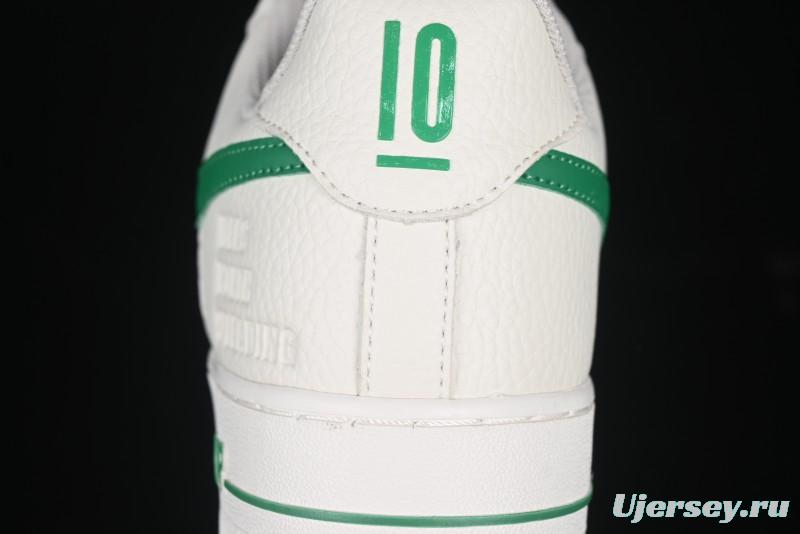 Nike Air Force 1 '07 Low Ted x Portland Collaboration Reflective Green Sneakers - DD8959-707