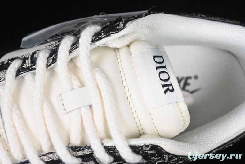 Nike SB Dunk Low Dior Collaboration Anniversary Customized Low-Top Casual Skate Shoes - YX5066-248