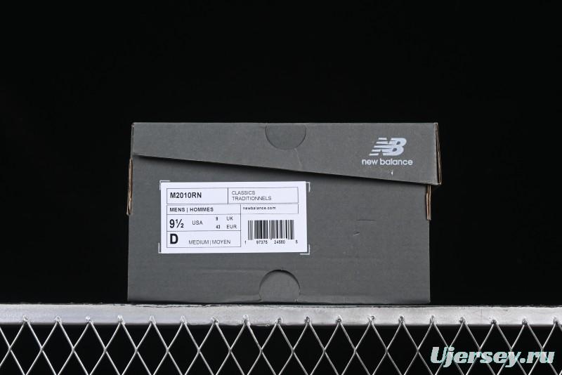 New Balance 2010 Series Retro Casual Running Shoes with Soft Suede and Nylon Mesh - M2010RN