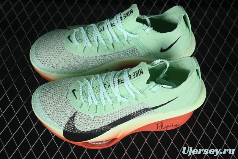 Nike Zoom VaporFly Next 3% Prototype Super Marathon Running Shoes with Dual Air Zoom and ZoomX Foam - HJ7041-300