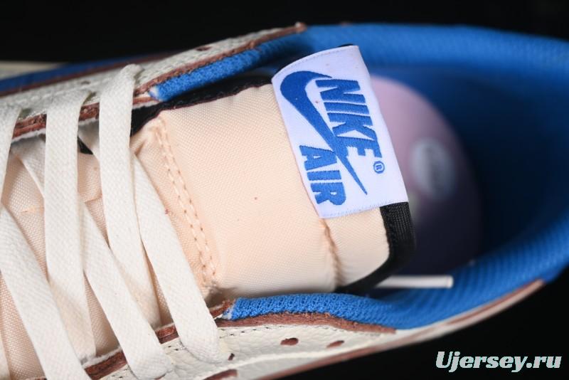 Nike Travis Scott x Air Jordan 1 Low OG AJ1 Reverse Swoosh - DM7866-104