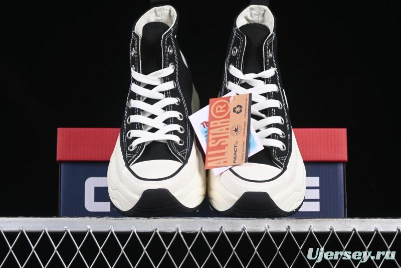 Converse All Star High Top Platform Sneakers with Classic Design - 31312401