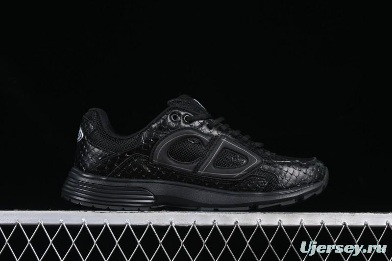 Dior B30 Sneakers with Reflective CD30 Logo and Lightweight Rubber Sole - CD30