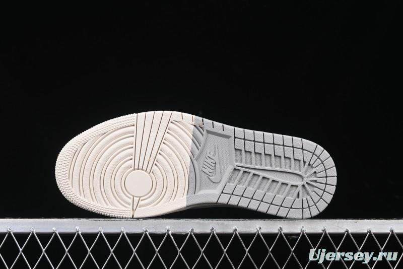 Nike Travis Scott x Fragment Design x Air Jordan 1 Low OG SP AJ1 Retro Sneakers - SJ2068-132