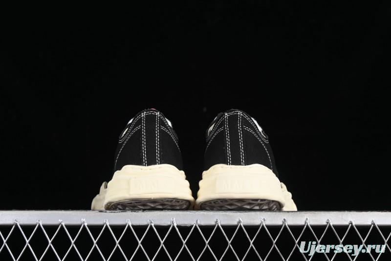 Wayne MMY Original Sole Leather Low Sneaker with Deconstructed Ice Cream Sole - W.E5