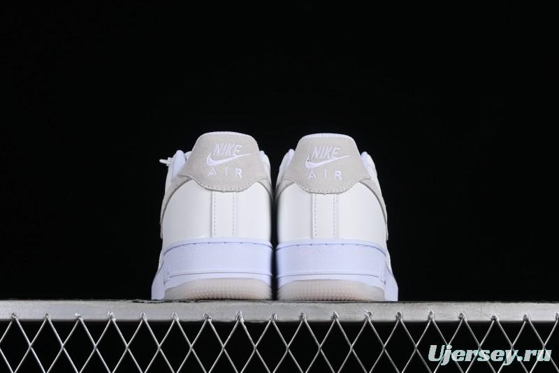 Nike Air Force 1 '07 Low Casual Sneakers with Full-Length Air Cushion - FN5832-100