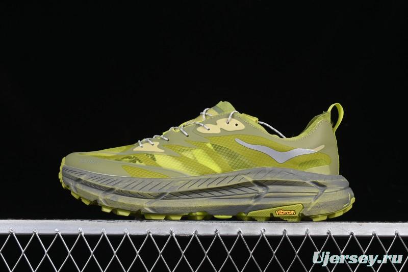HOKA ONE ONE Satisfy Running Mafate Trail Low Top Cushioned Outdoor Hiking Shoes - 1157050 SLFR