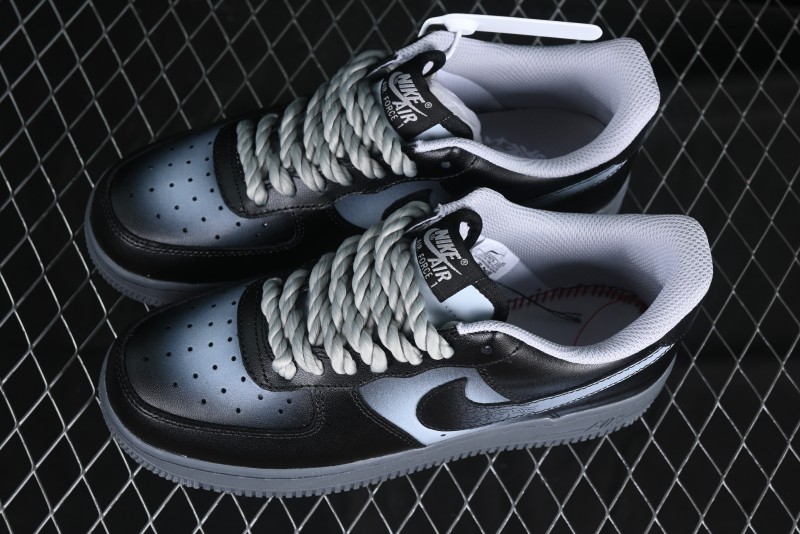 Nike Air Force 1 '07 Low Night Storm Custom Casual Sneakers for Autumn Winter - YD2425-101