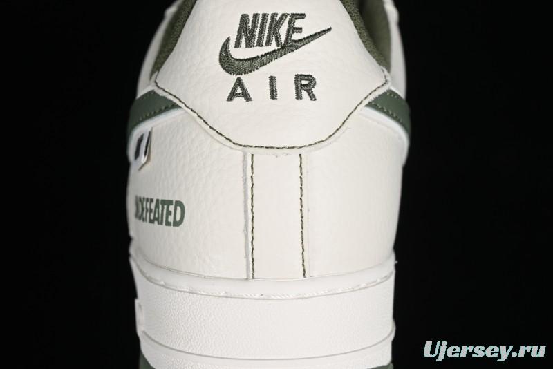 Nike Undefeated x Air Force 1'07 Low Military Green Hemp Rope Casual Sneakers - UT2023-202