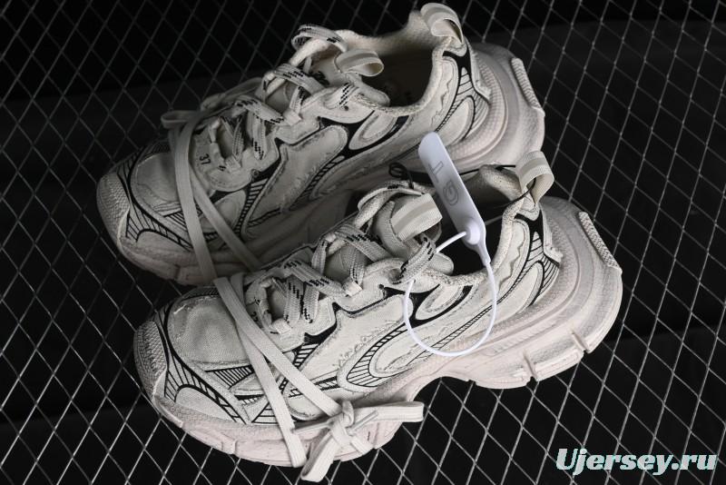 Balenciaga Phantom Sneaker 10th Generation Trend Running Shoes with Transparent Heel Strap - W3XDC2002